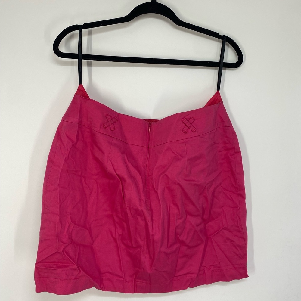 Vibrant Pink Mini Skirt